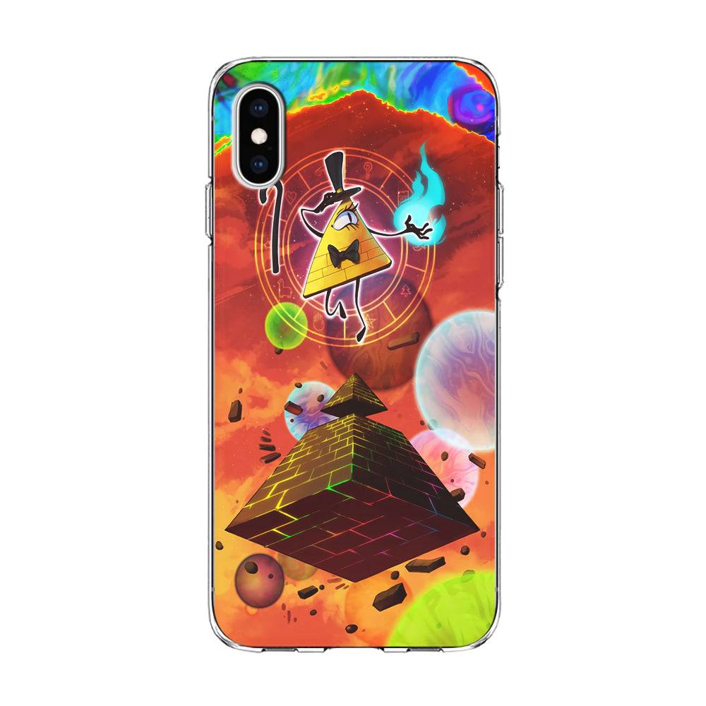 Gravity Falls Bill Cipher Art iPhone Xs Case-Phone Case-Clear Soft Case-Altracase