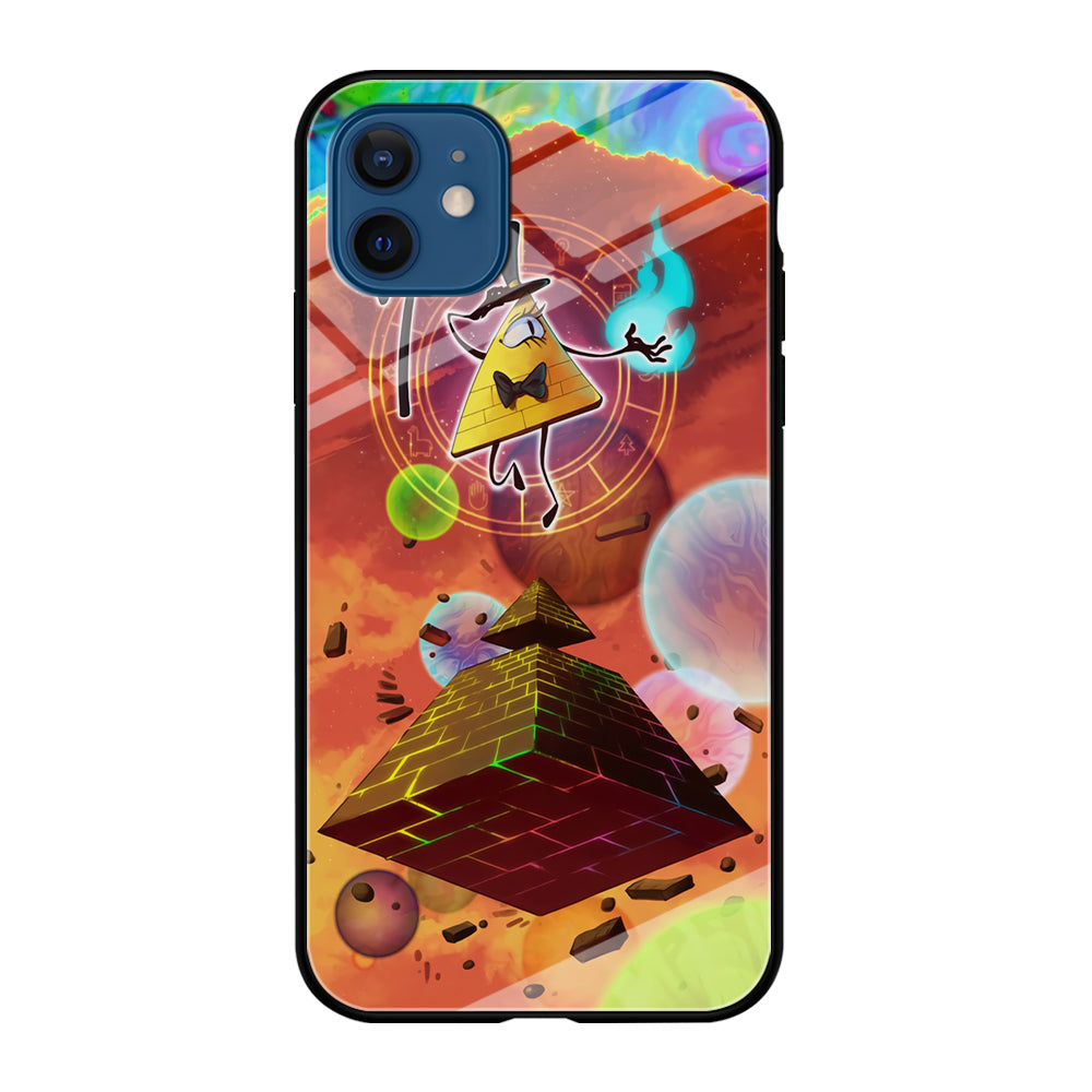 Gravity Falls Bill Cipher Art iPhone 12 Case-Phone Case-Tempered Glass Case-Altracase