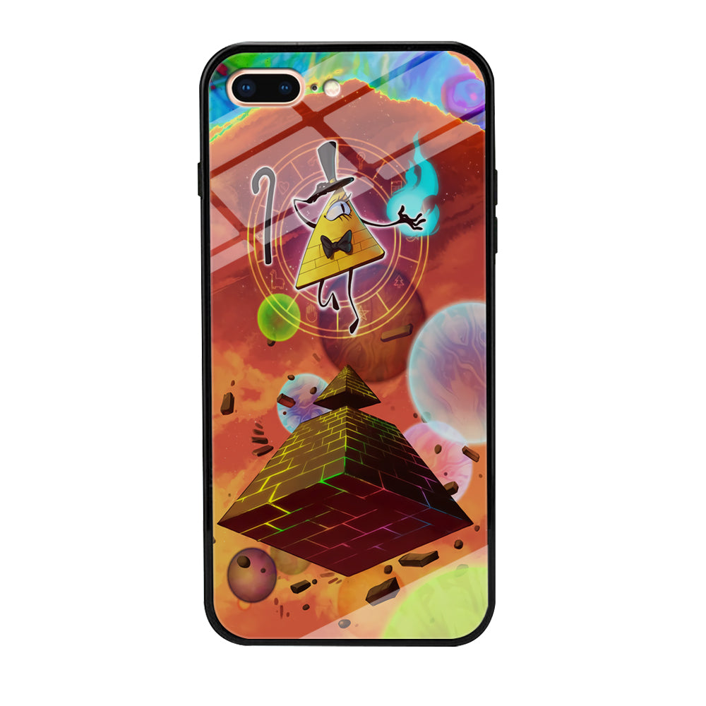 Gravity Falls Bill Cipher Art iPhone 8 Plus Case-Phone Case-Tempered Glass Case-Altracase
