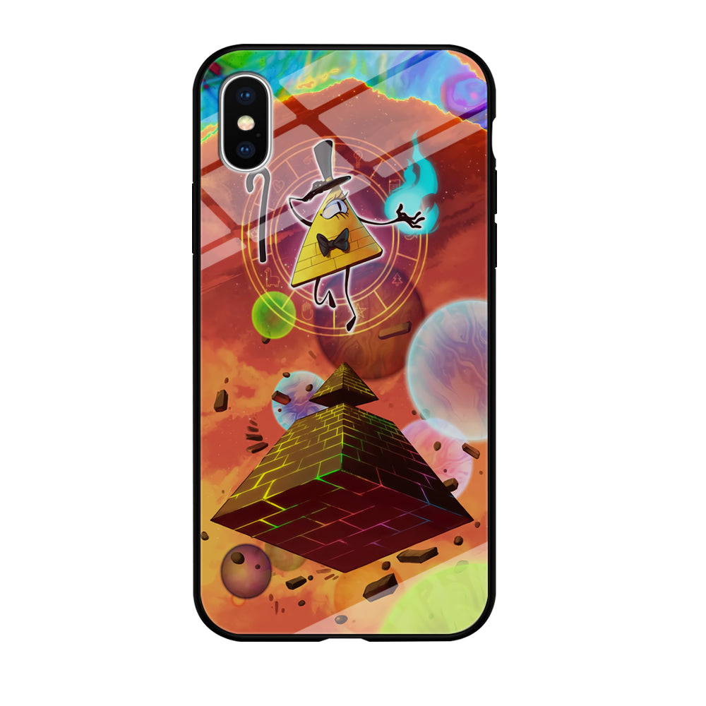 Gravity Falls Bill Cipher Art iPhone Xs Case-Phone Case-Tempered Glass Case-Altracase