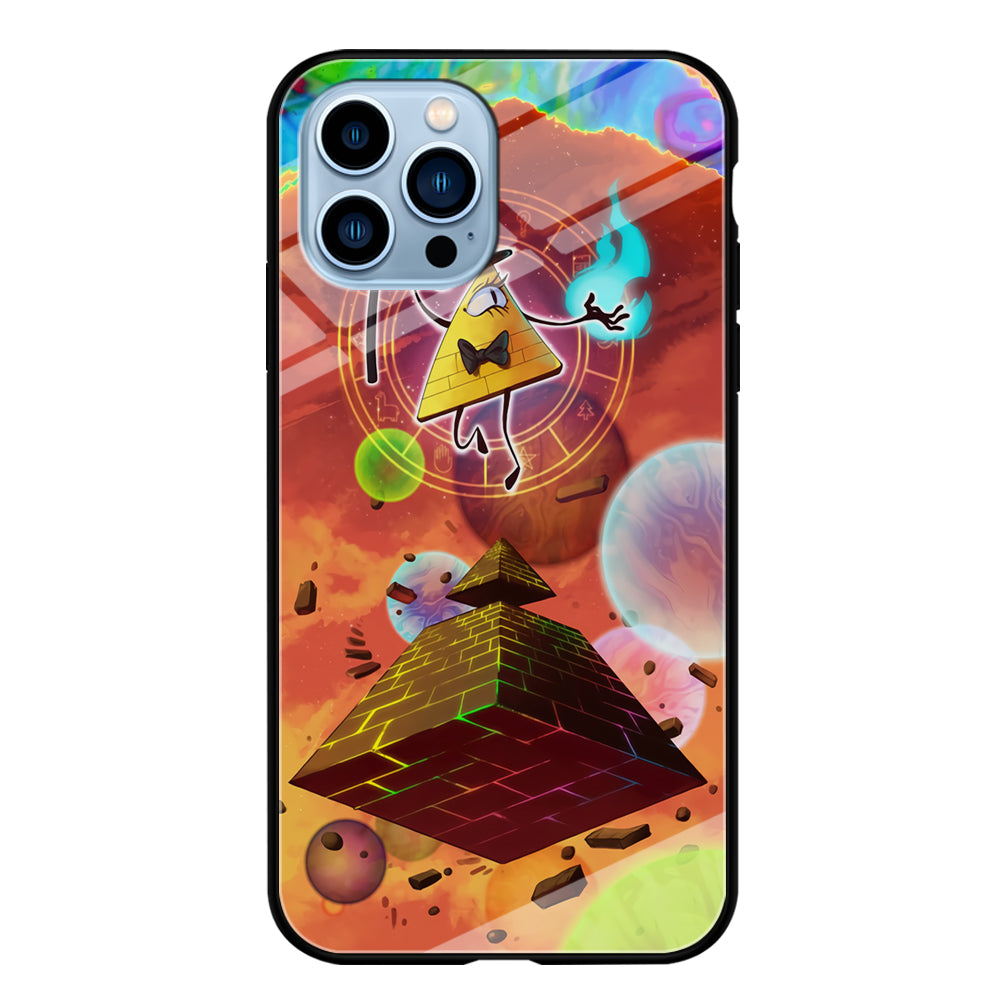 Gravity Falls Bill Cipher Art iPhone 15 Pro Max Case-Phone Case-Tempered Glass Case-Altracase