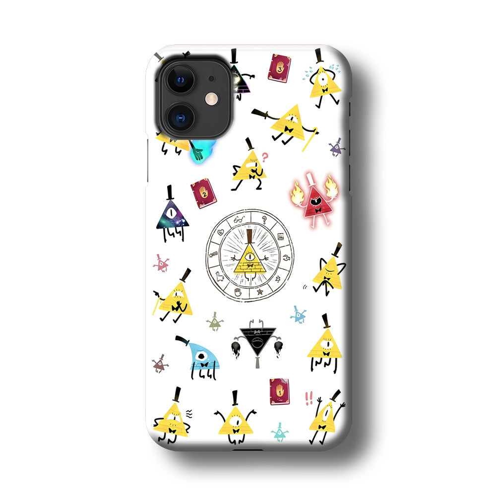 Gravity Falls Bill Cipher Doodle iPhone 11 Case-Phone Case-3D Case-Altracase