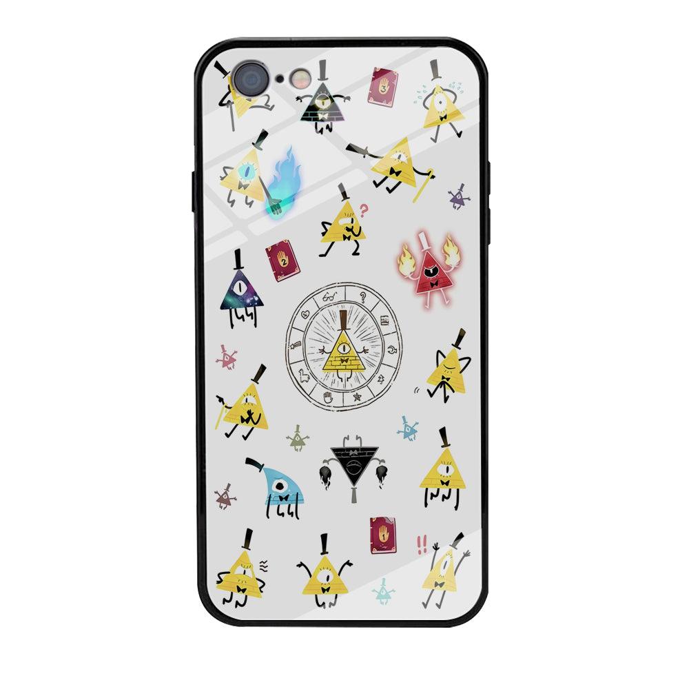 Gravity Falls Bill Cipher Doodle iPhone 6 | 6s Case-Phone Case-Tempered Glass Case-Altracase