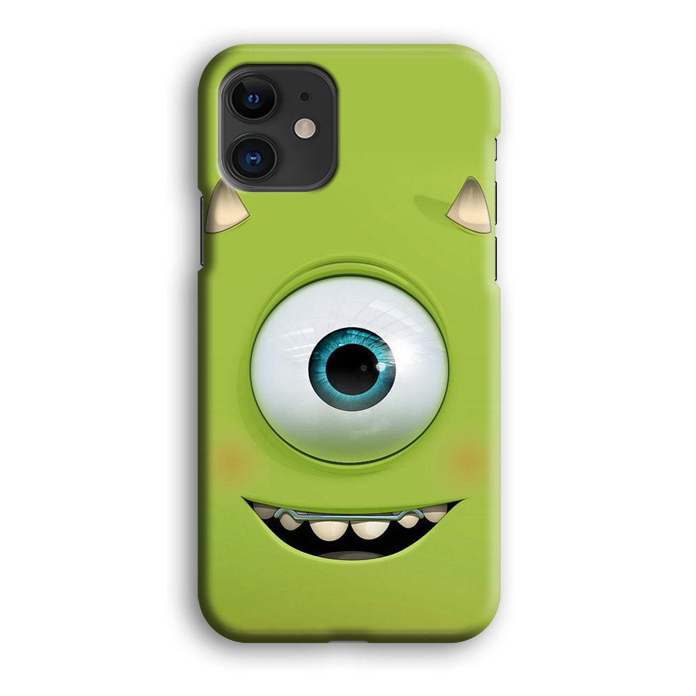 Green Face Monster iPhone 12 Case-Phone Case-3D Case-Altracase