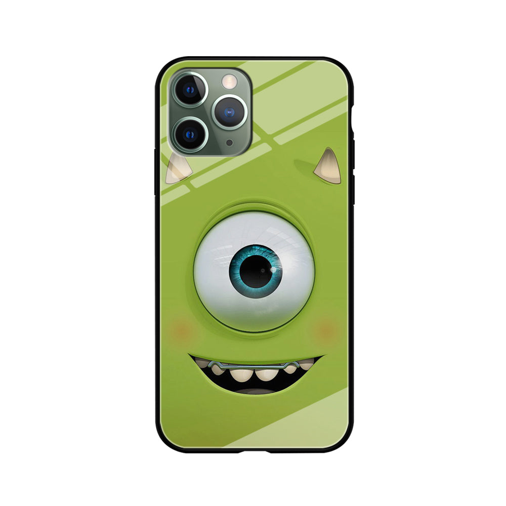 Green Face Monster iPhone 11 Pro Case-Phone Case-Tempered Glass Case-Altracase