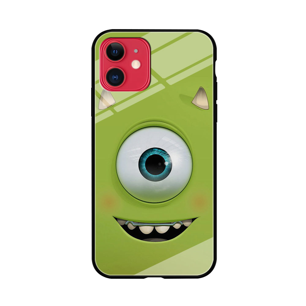 Green Face Monster iPhone 11 Case-Phone Case-Tempered Glass Case-Altracase