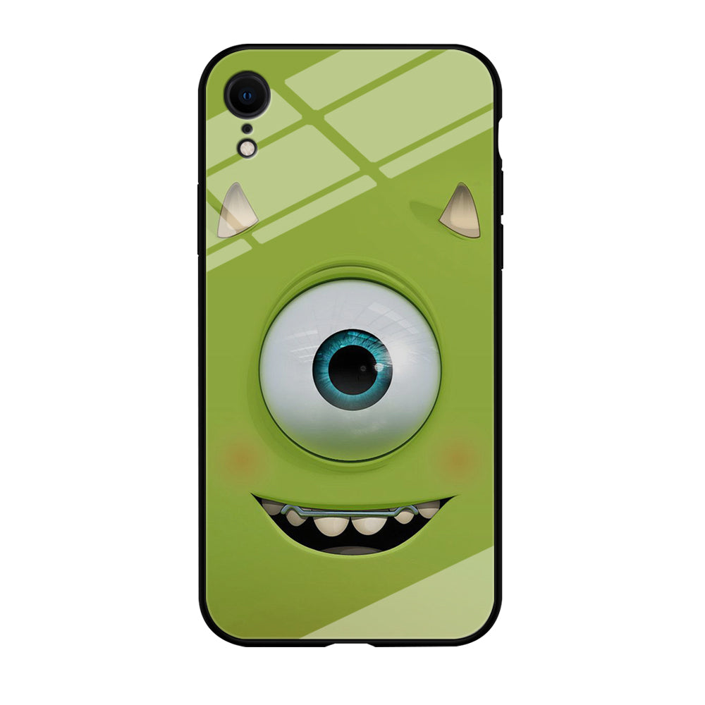 Green Face Monster iPhone XR Case-Phone Case-Tempered Glass Case-Altracase