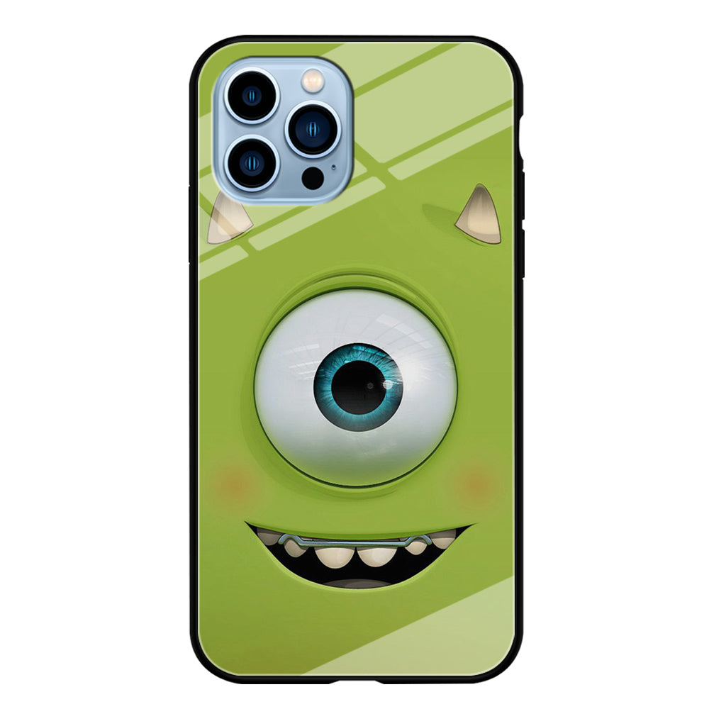 Green Face Monster iPhone 15 Pro Max Case-Phone Case-Tempered Glass Case-Altracase