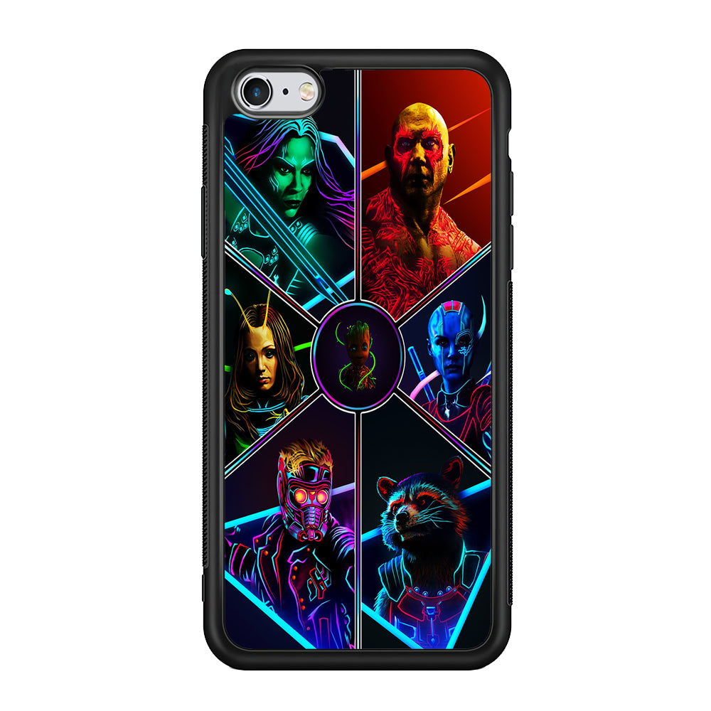 Guardian Of The Galaxy iPhone 6 Plus | 6s Plus Case-Phone Case-Rubber Black (2D Case)-Altracase