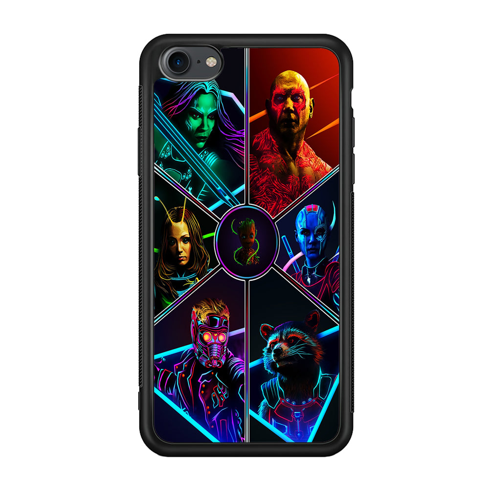Guardian Of The Galaxy iPhone 7 Case-Phone Case-Rubber Black (2D Case)-Altracase