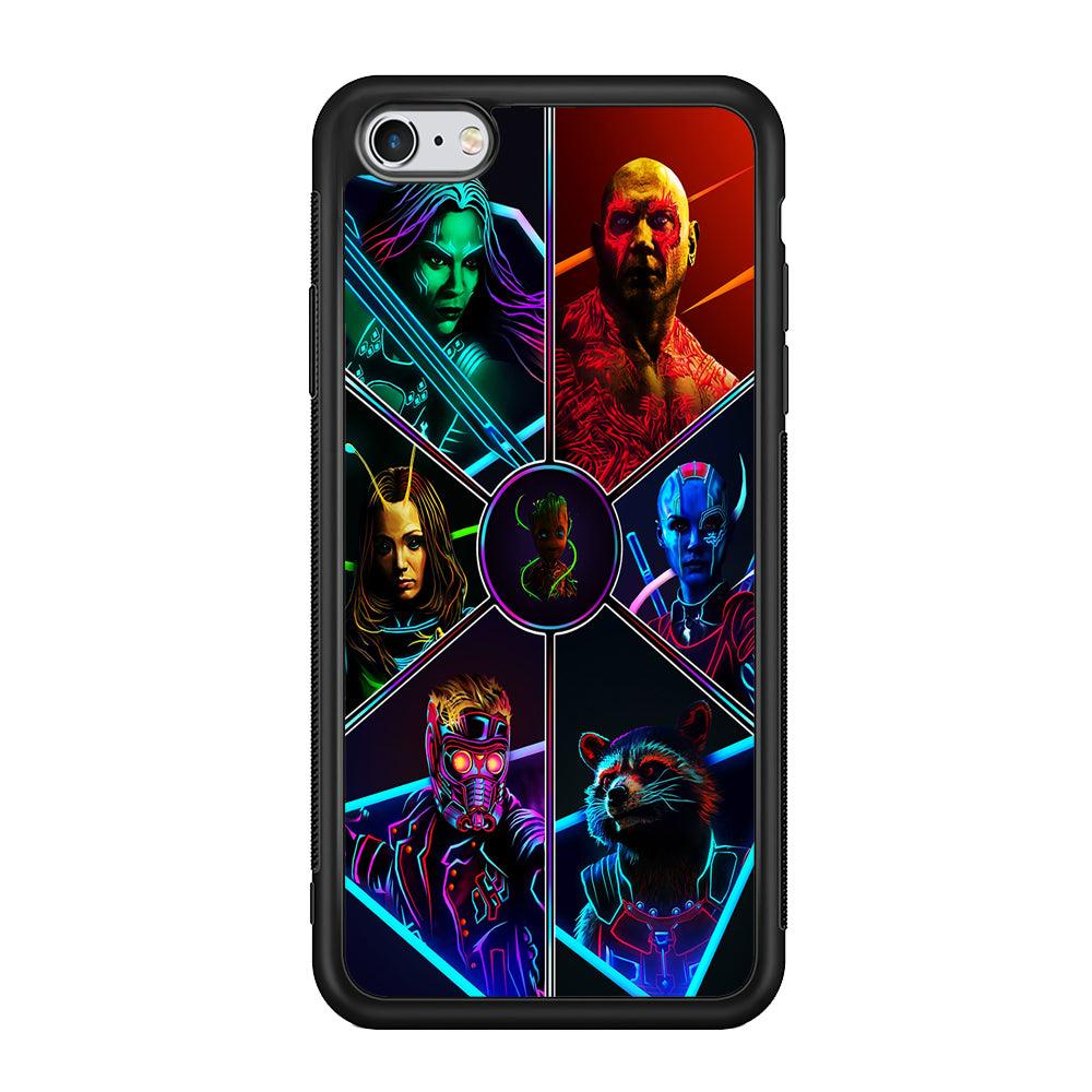 Guardian Of The Galaxy iPhone 6 | 6s Case-Phone Case-Rubber Black (2D Case)-Altracase