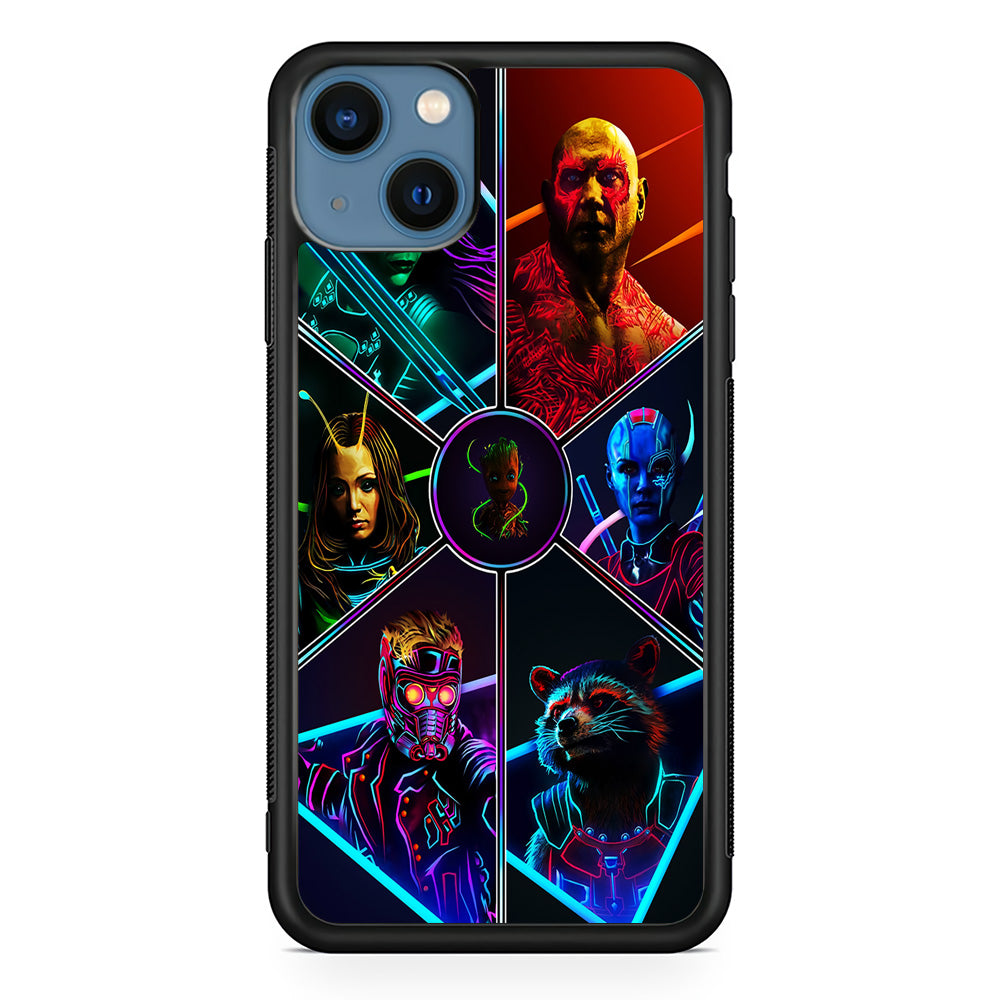 Guardian Of The Galaxy iPhone 15 Case-Phone Case-Rubber Black (2D Case)-Altracase