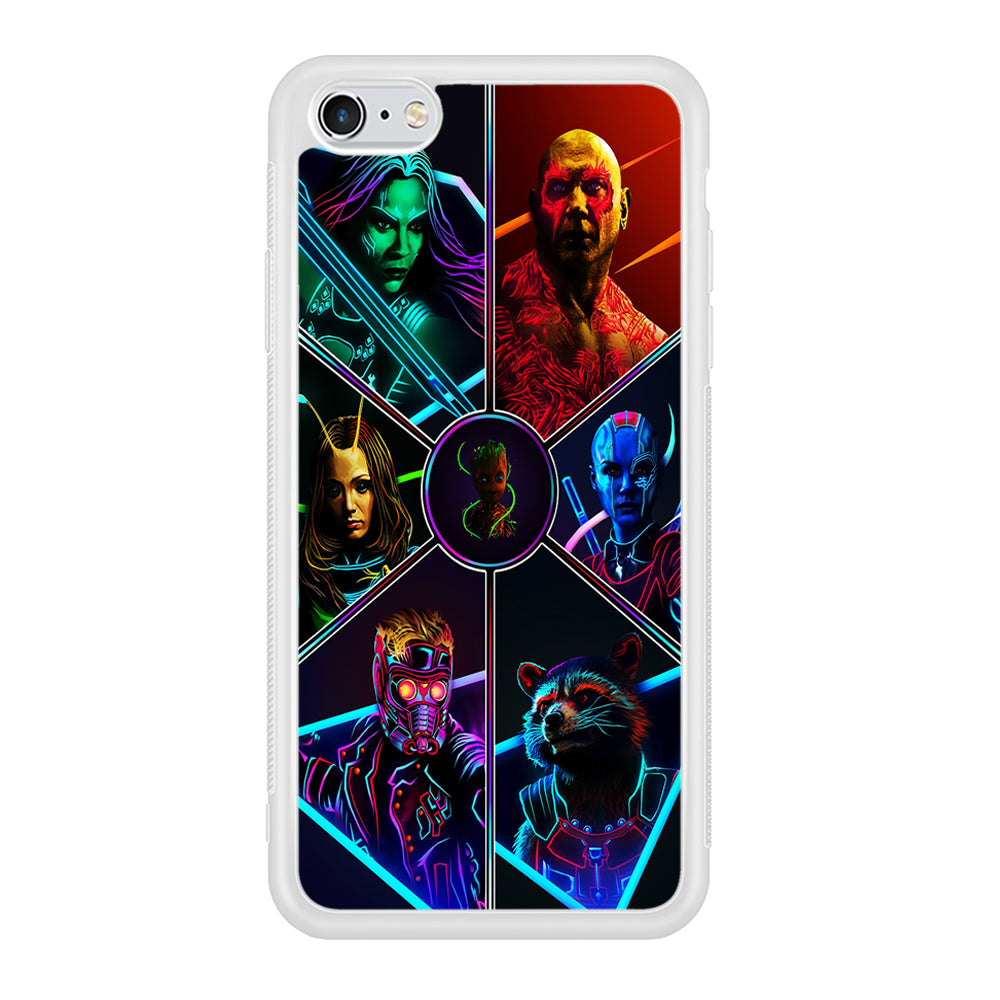 Guardian Of The Galaxy iPhone 6 Plus | 6s Plus Case-Phone Case-Rubber White (2D Case)-Altracase