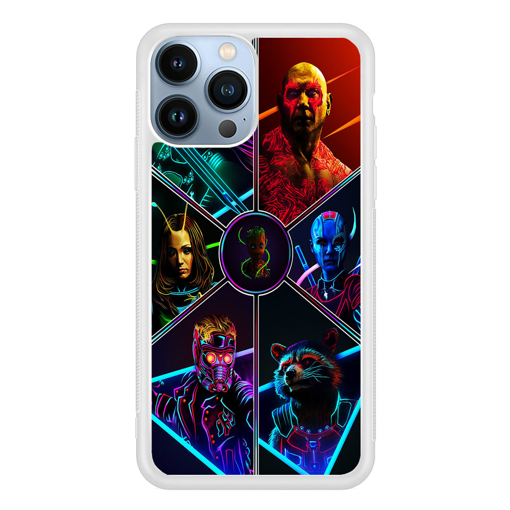 Guardian Of The Galaxy iPhone 15 Pro Case-Phone Case-Rubber White (2D Case)-Altracase