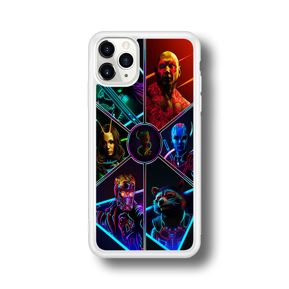 Guardian Of The Galaxy iPhone 11 Pro Max Case-Phone Case-Rubber White (2D Case)-Altracase