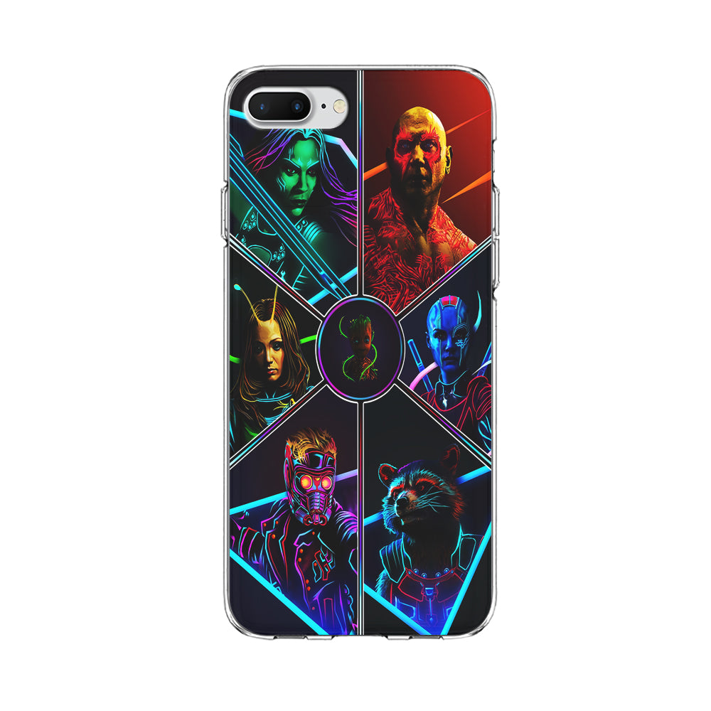Guardian Of The Galaxy iPhone 8 Plus Case-Phone Case-Clear Soft Case-Altracase