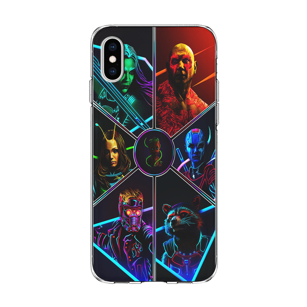 Guardian Of The Galaxy iPhone Xs Case-Phone Case-Tempered Glass Case-Altracase