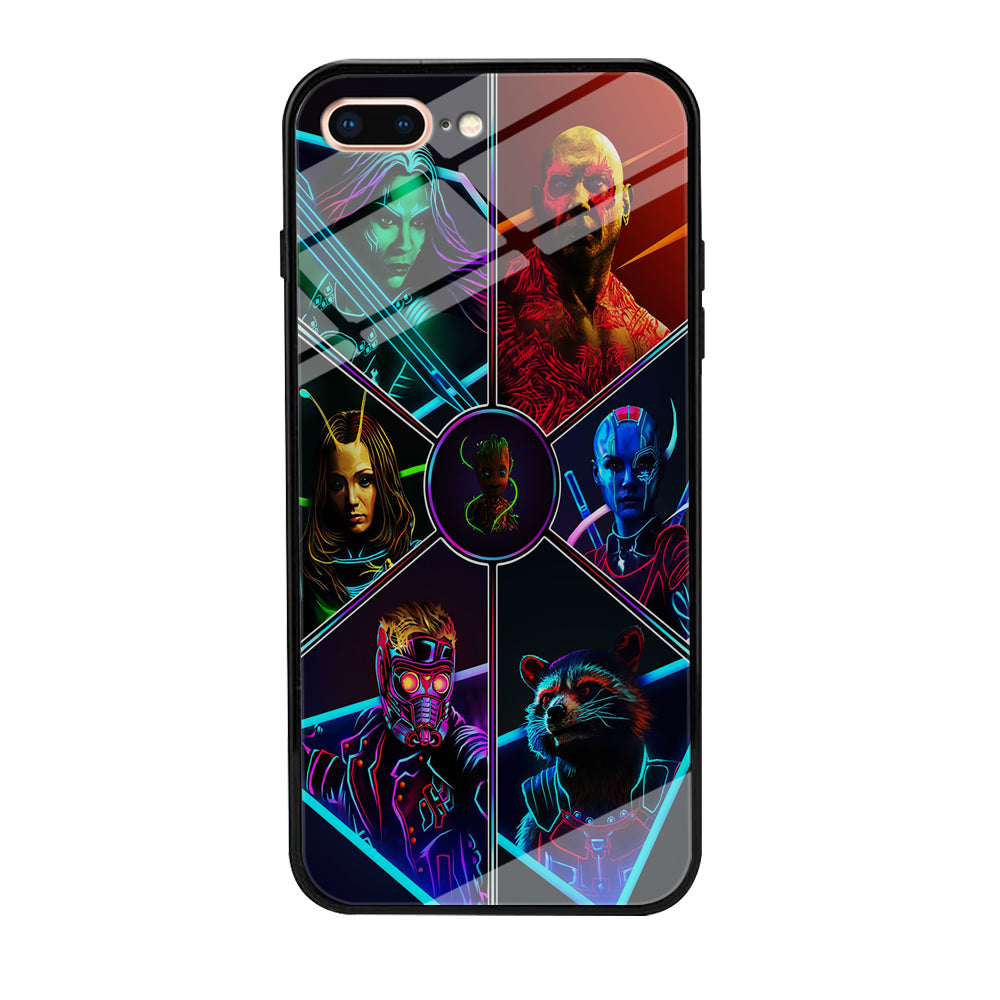 Guardian Of The Galaxy iPhone 8 Plus Case-Phone Case-Tempered Glass Case-Altracase