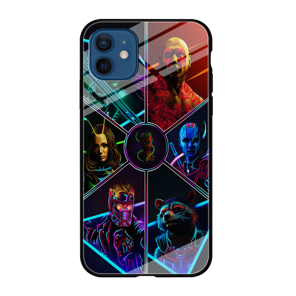 Guardian Of The Galaxy iPhone 12 Case-Phone Case-Tempered Glass Case-Altracase