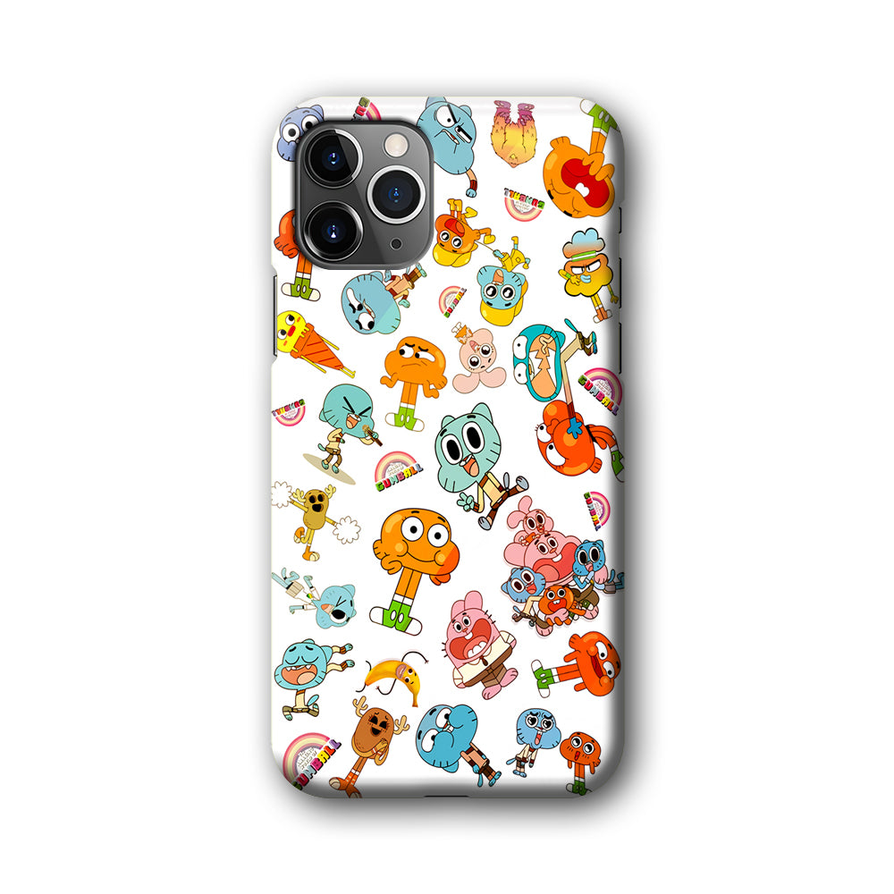Gumball Doodle iPhone 11 Pro Case-Phone Case-3D Case-Altracase