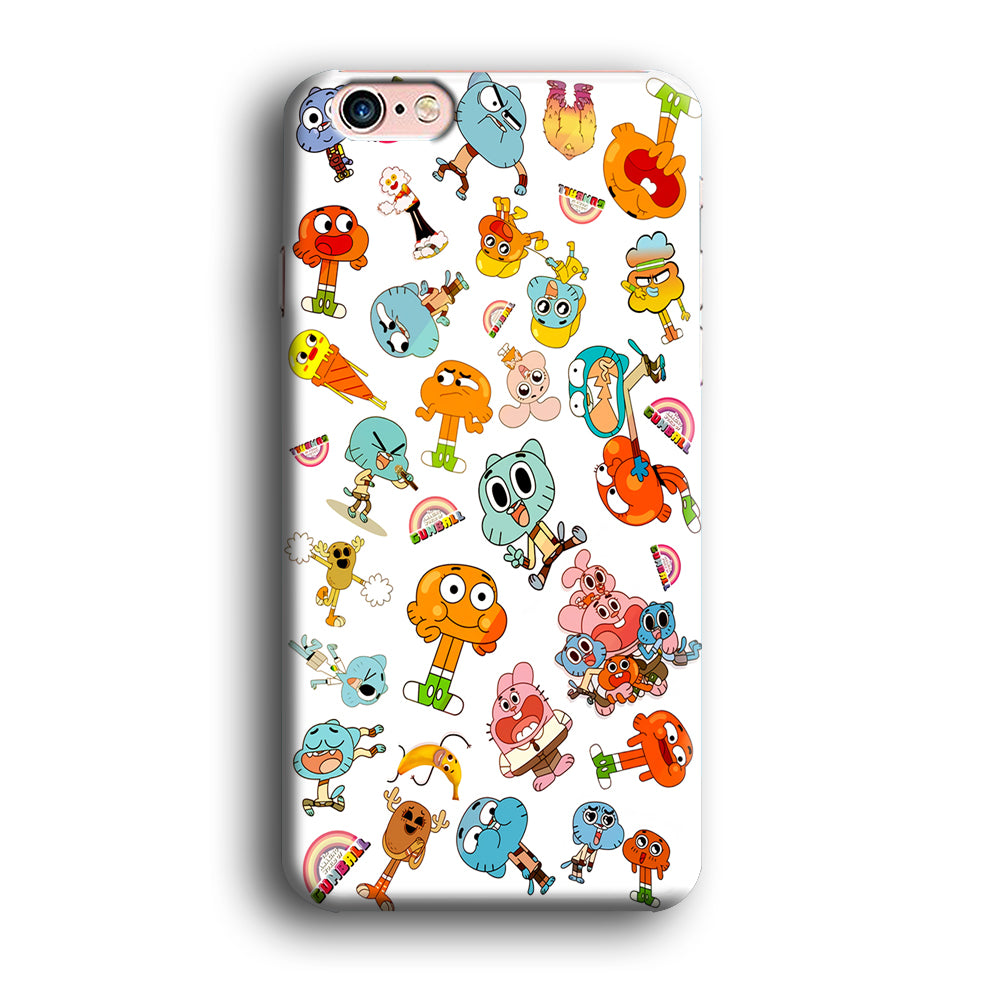 Gumball Doodle iPhone 6 Plus | 6s Plus Case-Phone Case-3D Case-Altracase