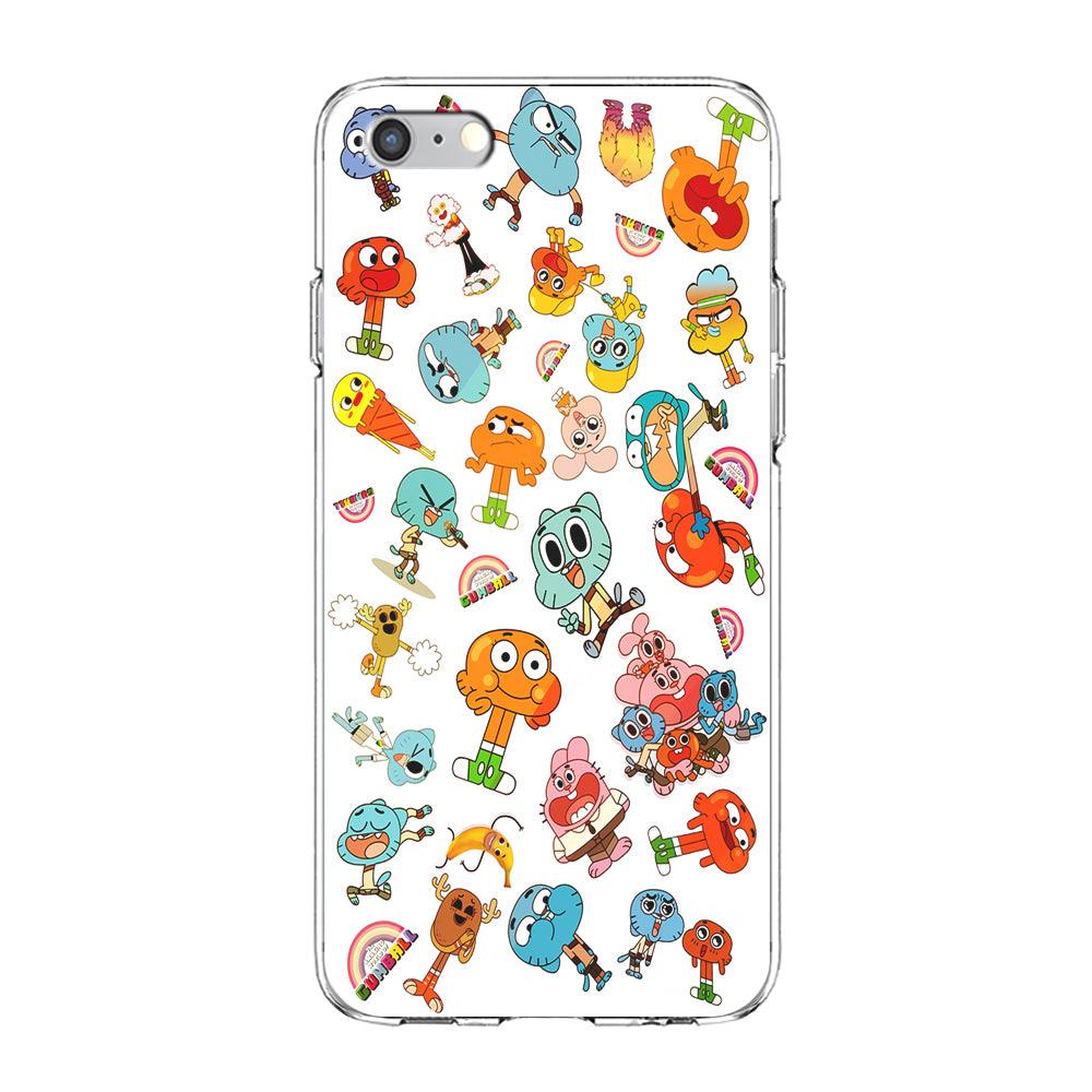 Gumball Doodle iPhone 6 | 6s Case-Phone Case-Clear Soft Case-Altracase
