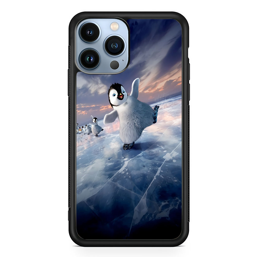 Happy Feet Two iPhone 15 Pro Max Case-Phone Case-Rubber Black (2D Case)-Altracase