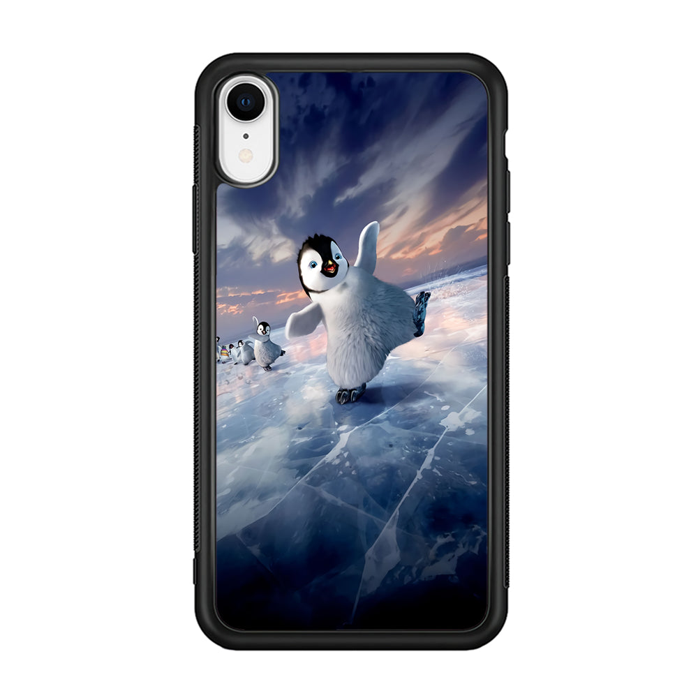 Happy Feet Two iPhone XR Case-Phone Case-Rubber Black (2D Case)-Altracase