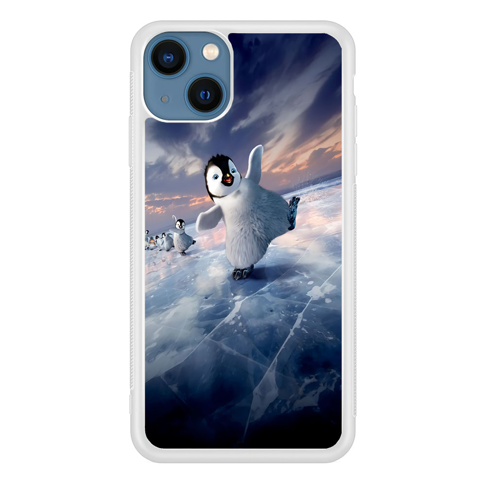 Happy Feet Two iPhone 13 Case-Phone Case-Rubber White (2D Case)-Altracase