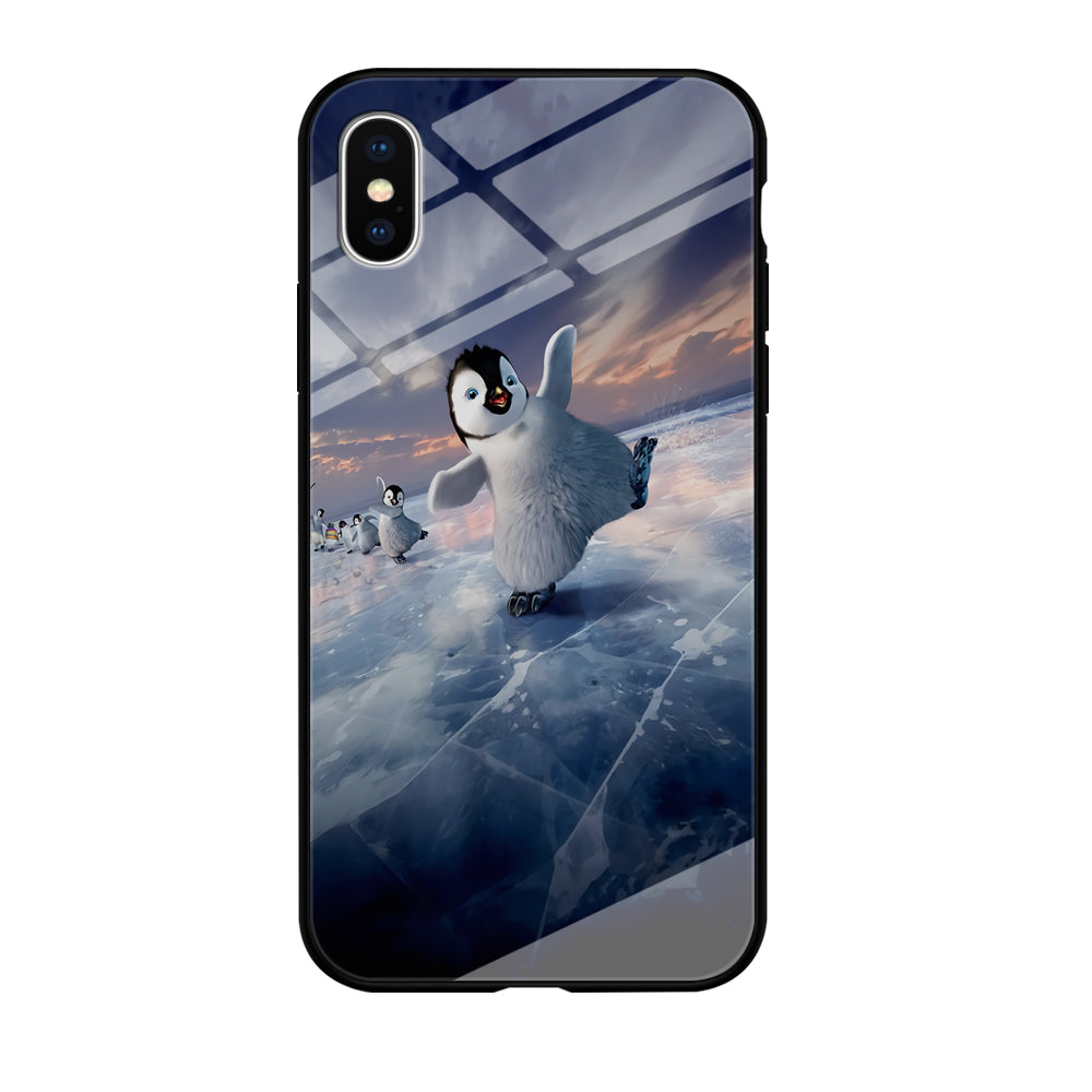 Happy Feet Two iPhone X Case-Phone Case-Tempered Glass Case-Altracase
