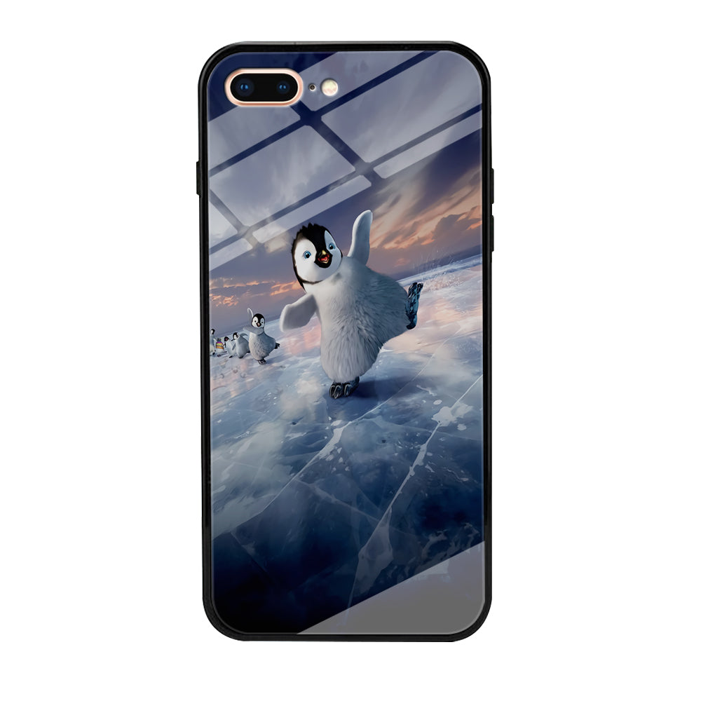 Happy Feet Two iPhone 8 Plus Case-Phone Case-Tempered Glass Case-Altracase