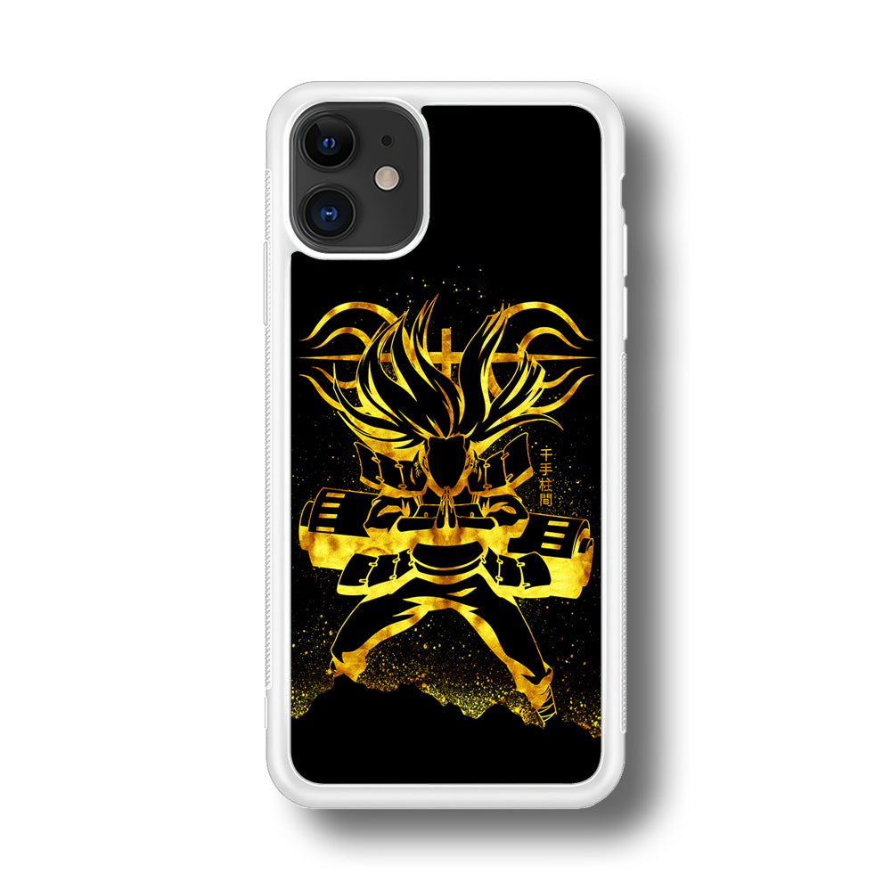 Hashirama Senju iPhone 11 Case-Phone Case-Rubber White (2D Case)-Altracase