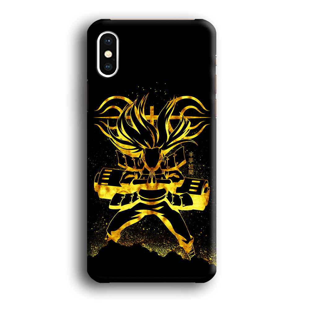 Hashirama Senju Gold iPhone Xs Case-Phone Case-3D Case-Altracase