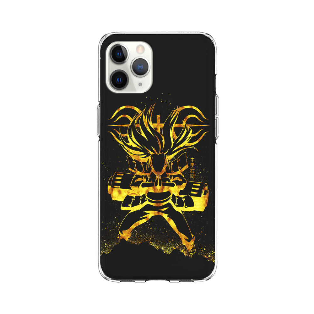 Hashirama Senju Gold iPhone 11 Pro Max Case-Phone Case-Clear Soft Case-Altracase