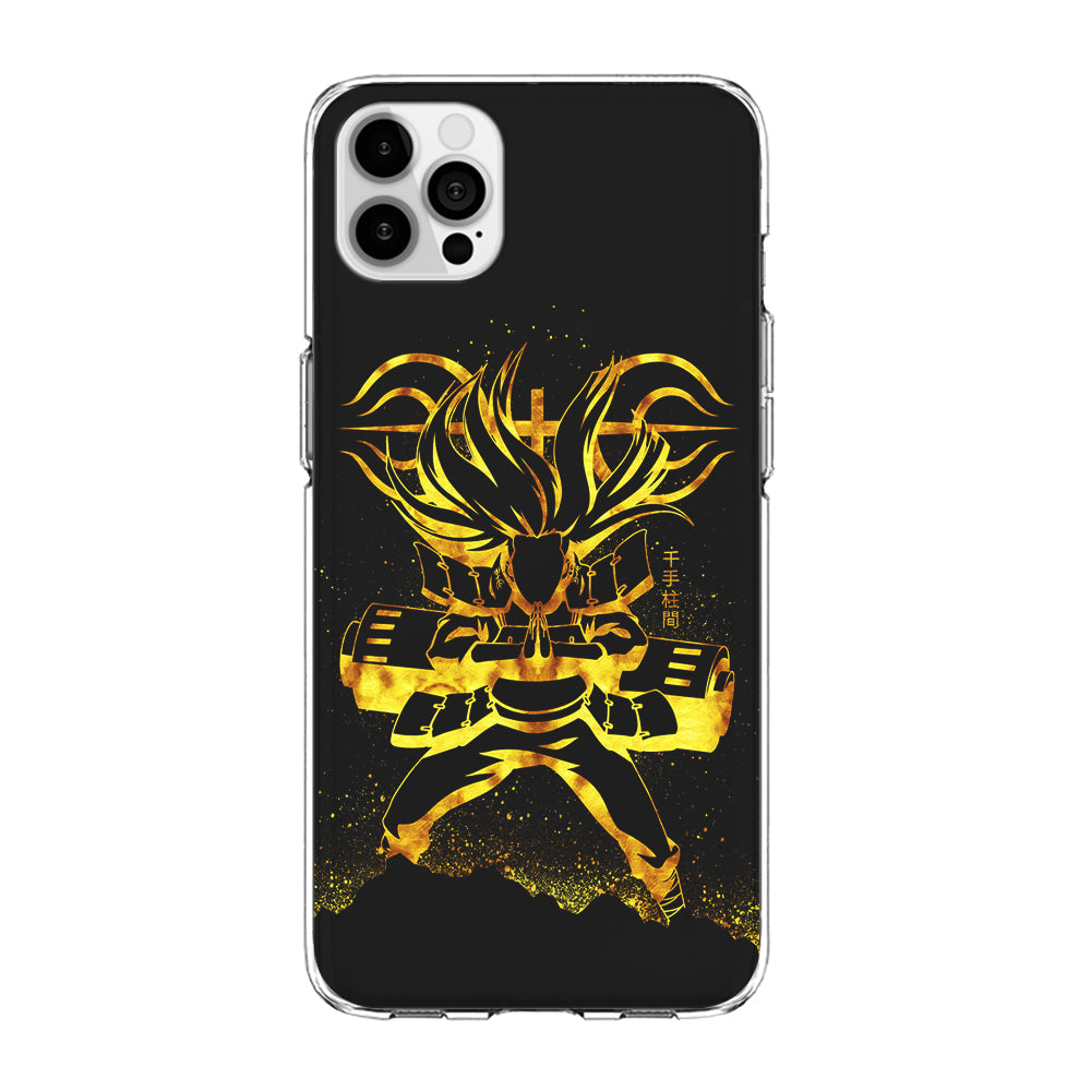 Hashirama Senju Gold iPhone 13 Pro Max Case-Phone Case-Clear Soft Case-Altracase