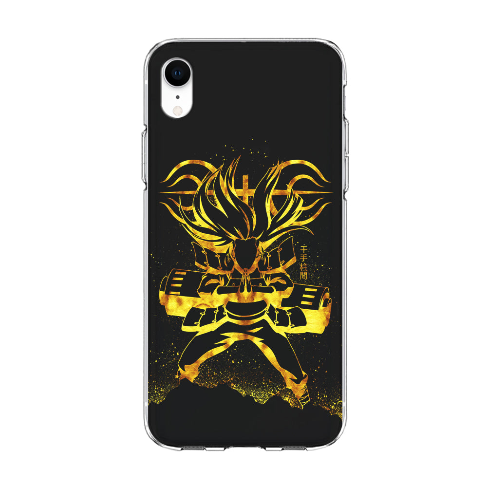 Hashirama Senju Gold iPhone XR Case-Phone Case-Clear Soft Case-Altracase