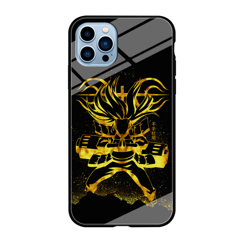 Hashirama Senju Gold iPhone 12 Pro Max Case-Phone Case-Tempered Glass Case-Altracase