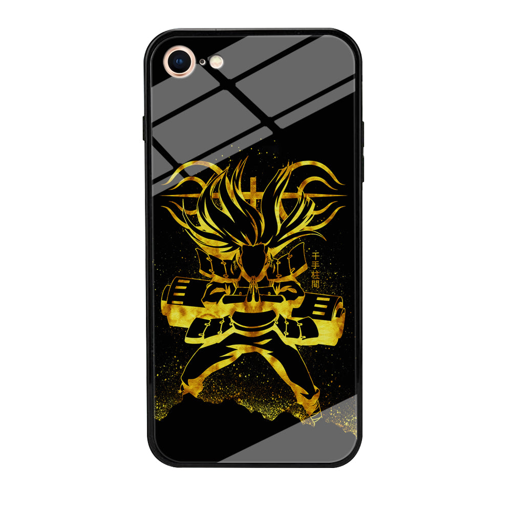 Hashirama Senju Gold iPhone 7 Case-Phone Case-Tempered Glass Case-Altracase
