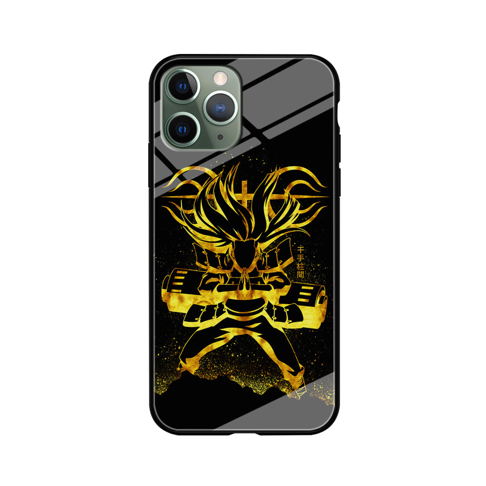 Hashirama Senju Gold iPhone 11 Pro Max Case-Phone Case-Tempered Glass Case-Altracase