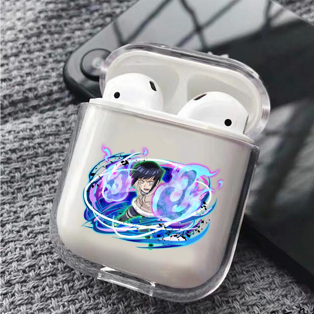 Hinata Hyuuga Hard Plastic Protective Clear Case Cover For Apple Airpods-AirPod Case-Altracase