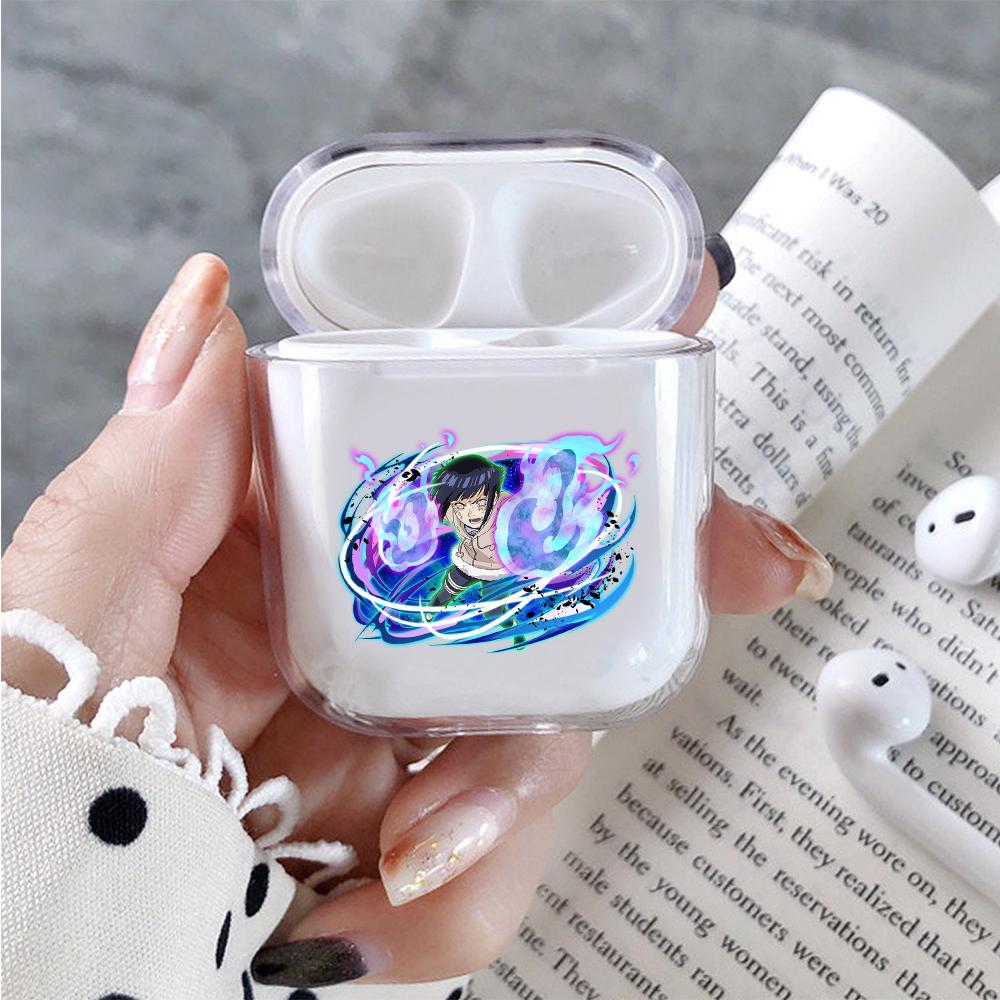 Hinata Hyuuga Hard Plastic Protective Clear Case Cover For Apple Airpods-AirPod Case-Altracase