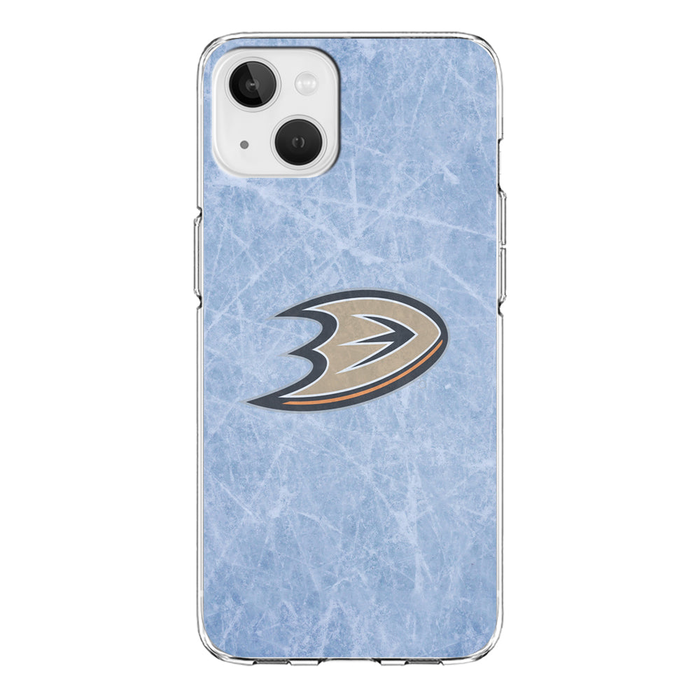Hockey Anaheim Ducks NHL 001 iPhone 13 Mini Case-Phone Case-Clear Soft Case-Altracase