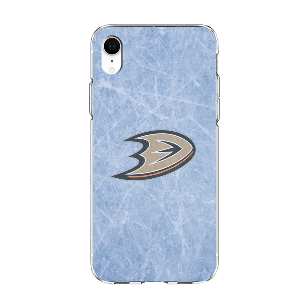 Hockey Anaheim Ducks NHL 001 iPhone XR Case-Phone Case-Clear Soft Case-Altracase