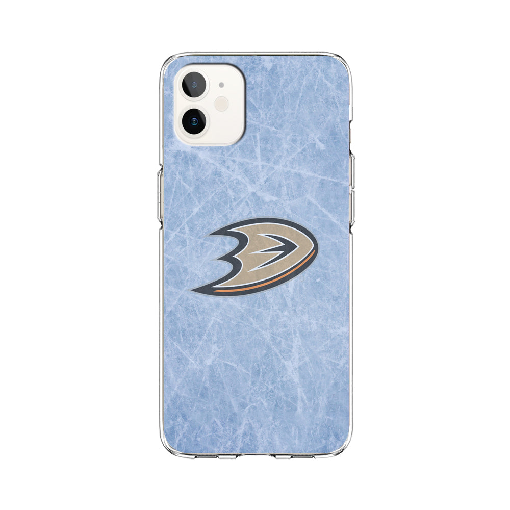 Hockey Anaheim Ducks NHL 001 iPhone 12 Case-Phone Case-Clear Soft Case-Altracase