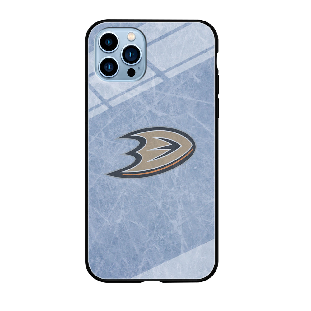 Hockey Anaheim Ducks NHL 001 iPhone 12 Pro Max Case-Phone Case-Tempered Glass Case-Altracase