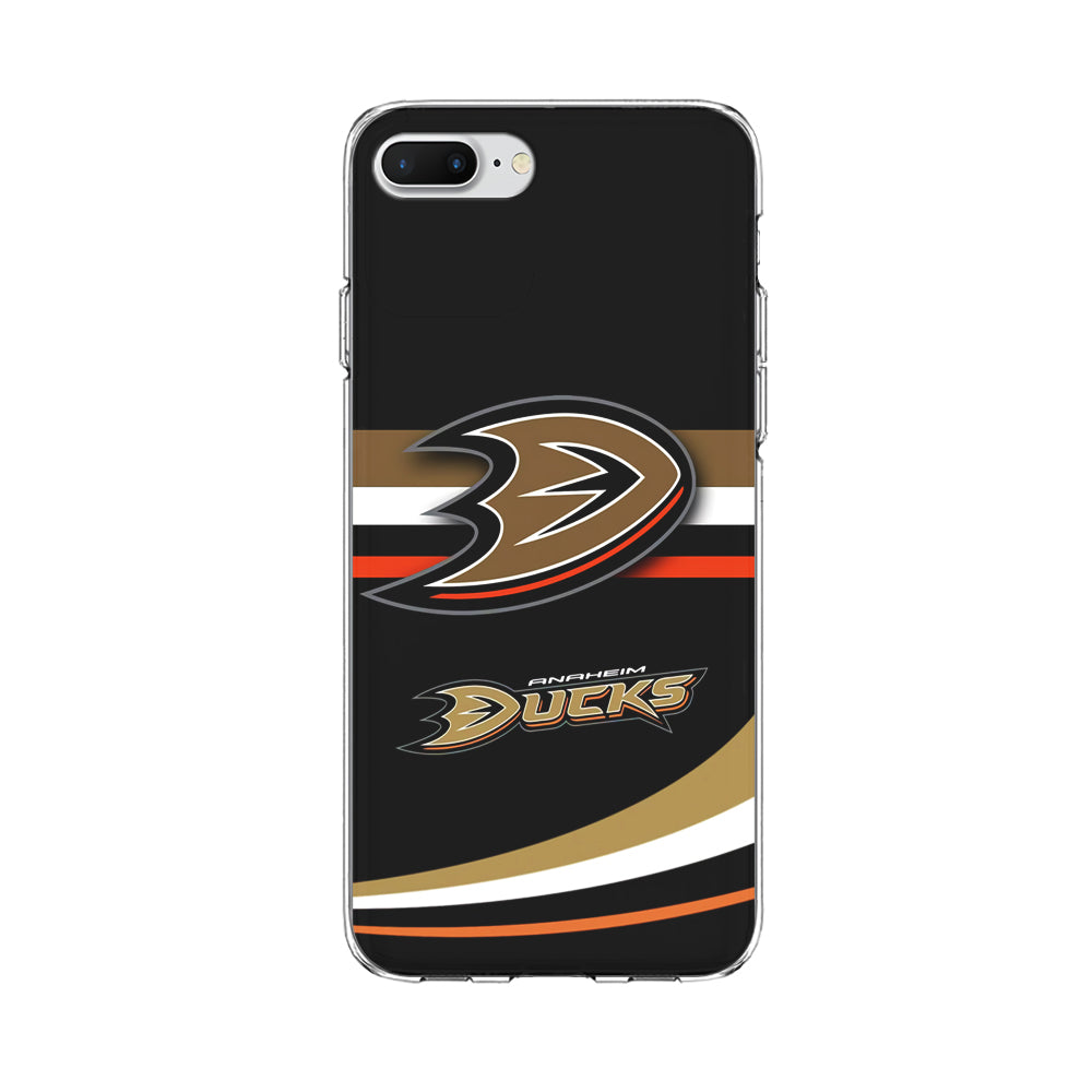 Hockey Anaheim Ducks NHL 002 iPhone 8 Plus Case-Phone Case-Clear Soft Case-Altracase