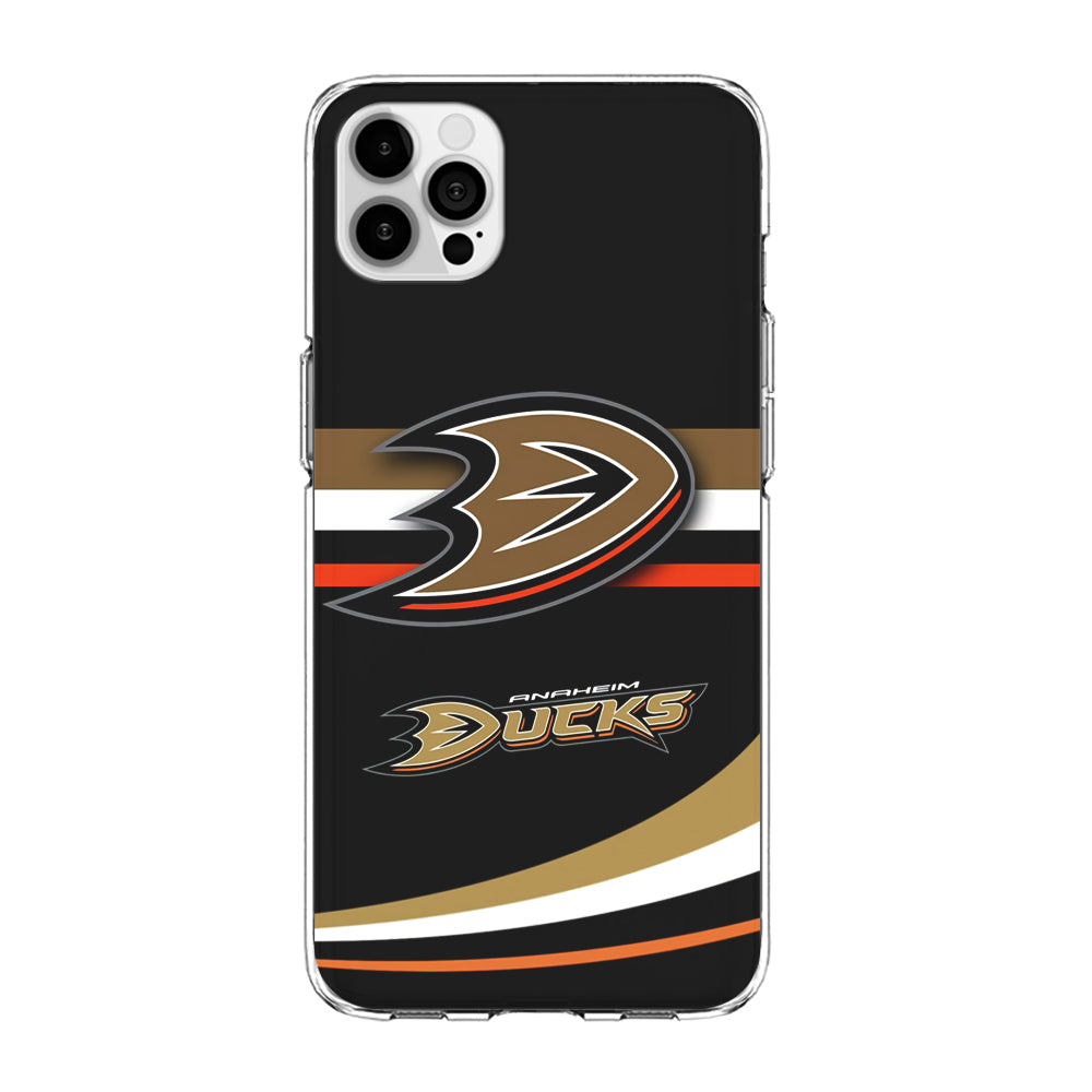 Hockey Anaheim Ducks NHL 002 iPhone 15 Pro Max Case-Phone Case-Clear Soft Case-Altracase