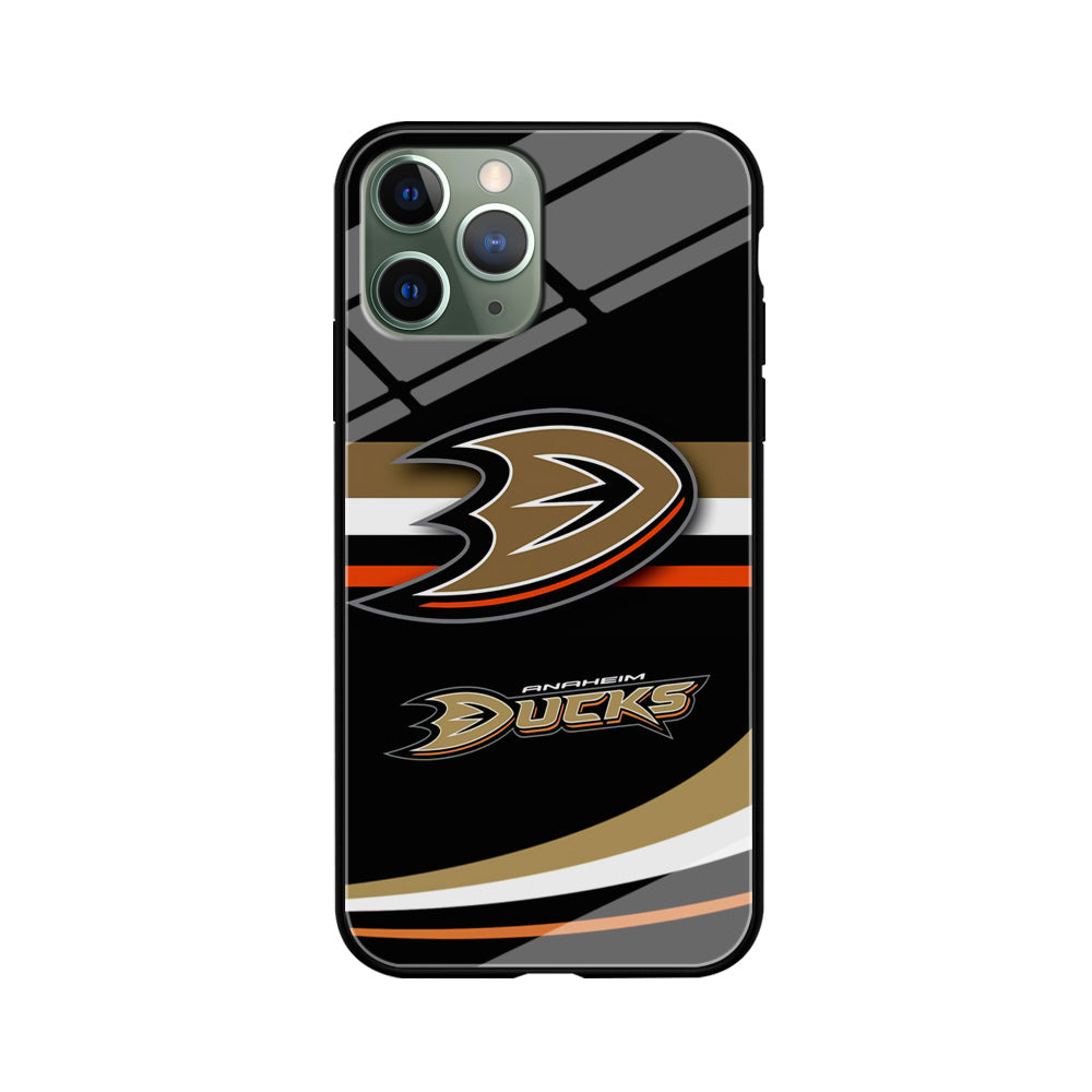 Hockey Anaheim Ducks NHL 002 iPhone 11 Pro Max Case-Phone Case-Tempered Glass Case-Altracase