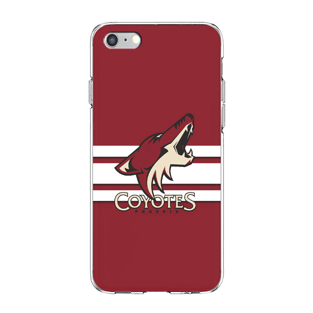 Hockey Arizona Coyotes NHL 001 iPhone 6 Plus | 6s Plus Case-Phone Case-Clear Soft Case-Altracase