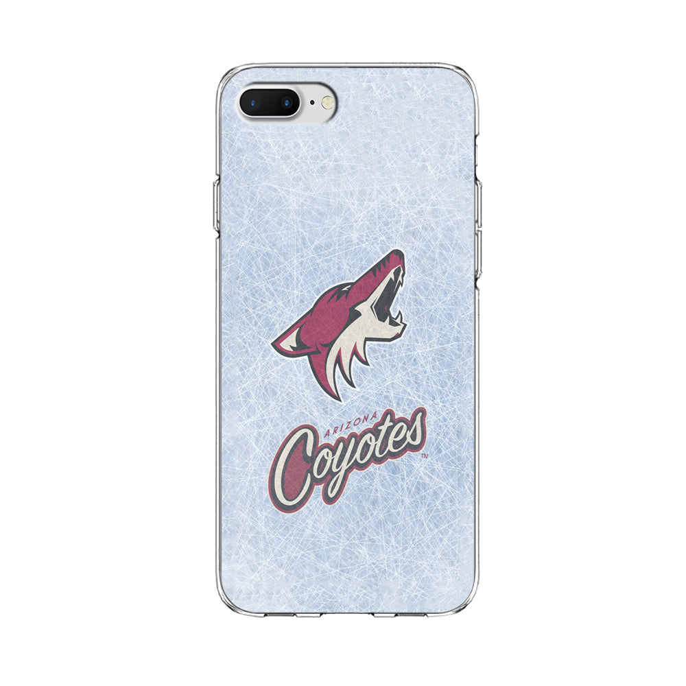 Hockey Arizona Coyotes NHL 002 iPhone 7 Plus Case-Phone Case-Clear Soft Case-Altracase